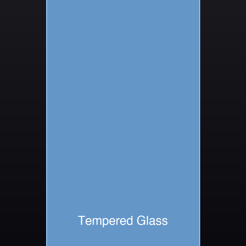 For iPhone - 9H Full Coverage Tempered Glass Screen Protector